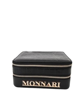 Monnari damski kuferek na biżuterię czarny design