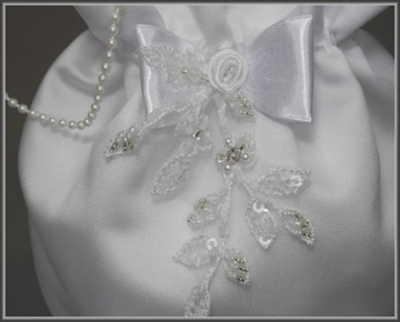 Мешочек для причастия. Набор для причастия: сумка и перчатки. Альбе