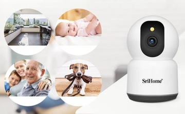 Wi-Fi-камера безопасности Домашняя IP-камера Беспроводная камера | 1080P Full HD