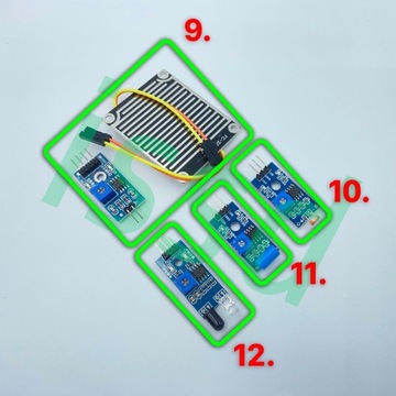 Набор из 16 сенсорных модулей для Raspberry Arduino DHT11 HC-SR04 DS1302 SR501