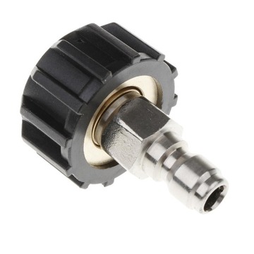 2x латунные быстроразъемные соединения для мойки высокого давления M22 на 1/4