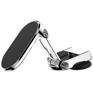 Складной магниевый автомобильный держатель для обычного телефона.