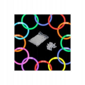 100 sztuk Glow Sticks Fluorescencja Light Stick