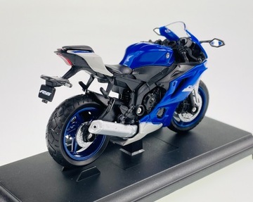 WELLY YAMAHA YZF-R6 1:18 Новая модель мотоцикла из металла