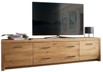 SZAFKA STOLIK RTV III WZ-0169 DĘBOWA LITA GK MEBLE