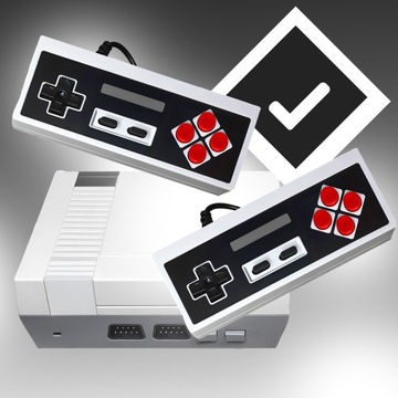 KONSOLA RETRO GRA TELEWIZYJNA TV AV 620 GIER + 2 PADY RÓŻNE GRY DUŻY ZESTAW