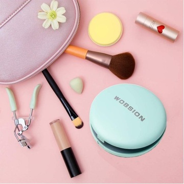 wobsi СКЛАДНОЕ СВЕТОДИОДНОЕ КАРМАННОЕ ЗЕРКАЛО ДЛЯ СУМКИ