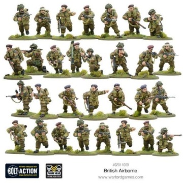 BOLT ACTION Британские воздушно-десантные десантники союзников времен Второй мировой войны [402011009]