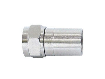 Wtyk F SAT zaciskany RG-6, 5 SZTUK