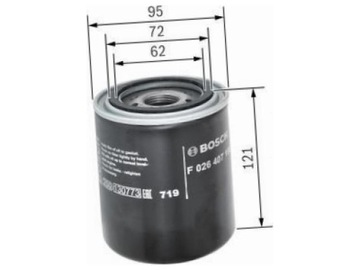 BOSCH F 026 407 198 FILTR OLEJE