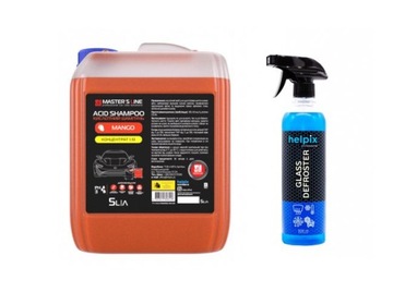 MASTER`SLine ACID Shampoo 5l Szampon kwasowy GRATIS Odmrażacz do szyb