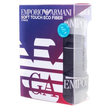 EMPORIO ARMANI EA BOKSERKI 3Pack S MĘSKIE PREZENT 111473 3R728 73320