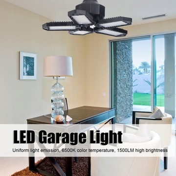 Светодиодное освещение гаража. Складное освещение.