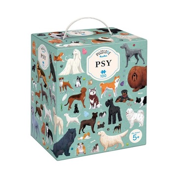CzuCzu Puzzlove Psy 100 elementów