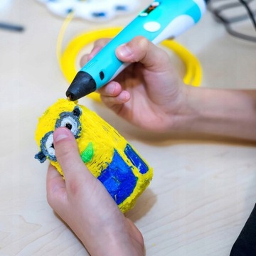 Детский 3D-принтер PEN + сменная нить + шаблоны книг