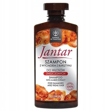 JANTAR SZAMPON 330ML Z WYCIĄG.BURSZTYNU