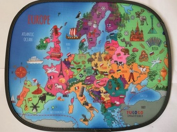 OSŁONKA do samochodu elektrostatyczna/mapa/1 szt.