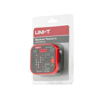 Uni-T UT07B-EU Тестер розеток с УЗО