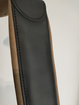 Ремень для гитары из натуральной кожи, кожаный ремень для гитары.