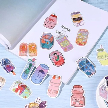 WLEPY NAPOJE MIX NAKLEJKI STICKERBOMB 50 szt