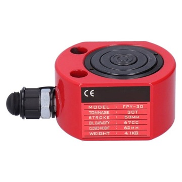 Тонкий гидравлический цилиндр 30T с отдельным