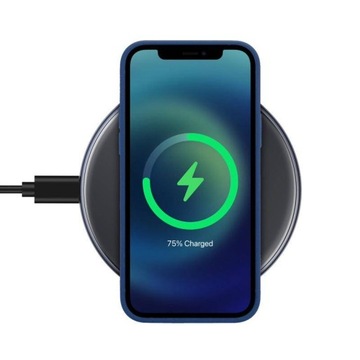 Bezprzewodowa ładowarka Crong Qi 15W USB-C Czarny