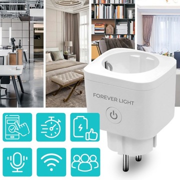 Интеллектуальная розетка SMART WiFi, измеритель тока, программатор Tuya