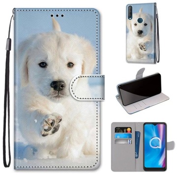 Alcatel 1S 2020 / 3L 2020 Etui Pokrowiec Portfel