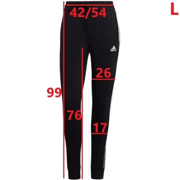 Damskie spodnie dresowe Adidas Essentials 3-Stripes Fleece HZ5753