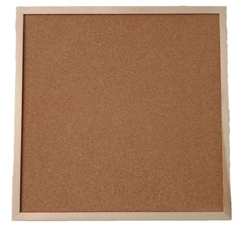 Tablica korkowa 60x60 drewno PINEZKI GRATIS !!!