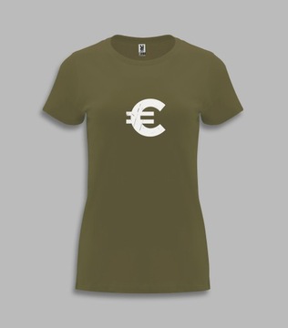 KOSZULKA DAMSKA - EURO Oliwkowy M