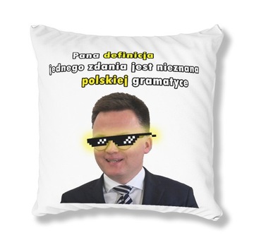 PODUSZKA BIAŁA PDM HOŁOWNIA 01 IDEALNY PREZENT