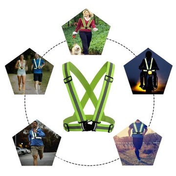 Светоотражающий жилет для мотоцикла