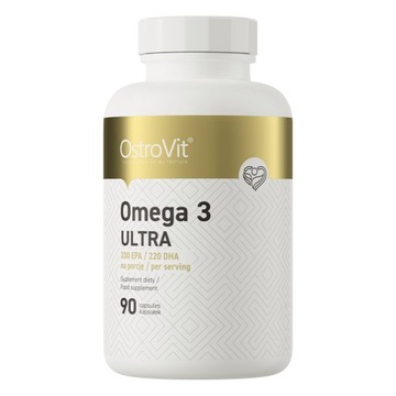 Omega 3 Ultra 90 caps KWASY DHA EPA olej rybi