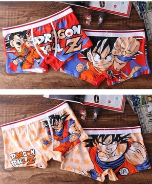 4 мужских труса-боксера Dragon ball Goku, хлопок