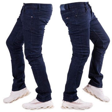 Spodnie męskie jeansowe klasyczne CESC r.33