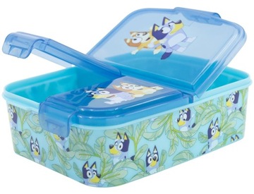 Multibox na przekąski Bluey z 3 przegródkami