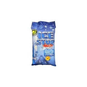 SÓL DROGOWA NA CHODNIK PODJAZDY KOSTKĘ ICE STOP 4KG ANTYLÓD CHLOREK MAGNEZU