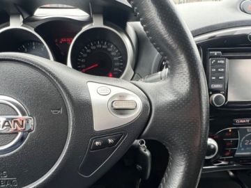 Nissan Juke I SUV Facelifting DIG-T 115KM 2015 Nissan Juke KLIMATYZACJA NAWIGACJA KAMERA SKORY TEMPOMAT EL.SZYBY SERWISOW, zdjęcie 22