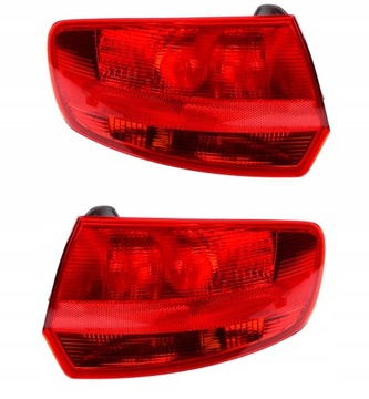 AUDI A3 03-08 LAMPY TYLNE ZEWNĘTRZNE PRAWA+LEWA