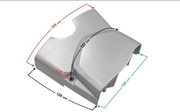 КРЫШКА ВЫХОДНОЙ ЗВЕЗДОЧКИ/ПЕРЕДНЯЯ КРЫШКА ATV110-125CC