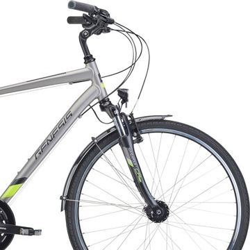 МУЖСКОЙ ТРЕККИНГОВЫЙ ВЕЛОСИПЕД Genesis 28 ДЮЙМОВ, 24-СКОРОСТНАЯ РАМА SHIMANO TEKTRO ALU