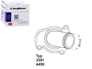 Wahler 4459.92D Термостат, охлаждающая жидкость