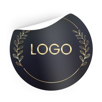NAKLEJKI SAMOPRZYLEPNE ETYKIETY LOGO x500 +PROJEK