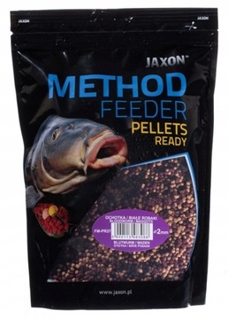 OCHOTKA BIAŁE ROBAKI 2mm PELLET READY GOTOWY METHOD FEEDER JAXON