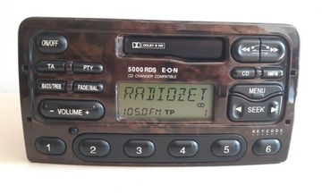 RADIO FORD 5000 FOCUS SCORPIO ESCORT TRANSIT FIESTA MONDEO COUGAR DREWNO