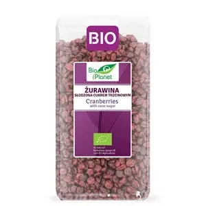 Żurawina suszona słodzona cukrem trzcinowym 1 kg - Bio Planet (BIO)