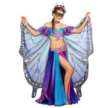 ДЕКОРАТИВНЫЙ ШАРФ С КРЫЛЬЯМИ БАБОЧКИ РЕКВИЗИТ ДЛЯ ВЕЧЕРИНКИ