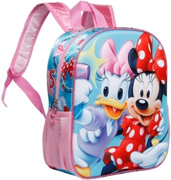 PLECAK 3D do przedszkola 31 cm DAISY I MYSZKA MINNIE
