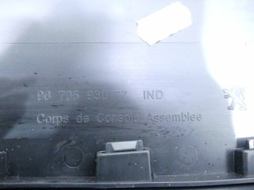 PEUGEOT 5008 I 09-13 TUNEL CENTRÁLNÍ EVROPA